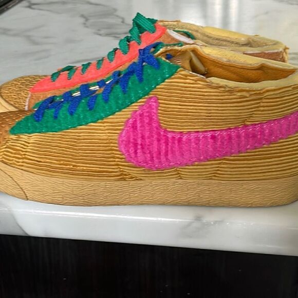 Nike Cactus Plant Flea Market x Blazer Mid \'Sponge By You” Sz. 10.5 W Mens 9.5